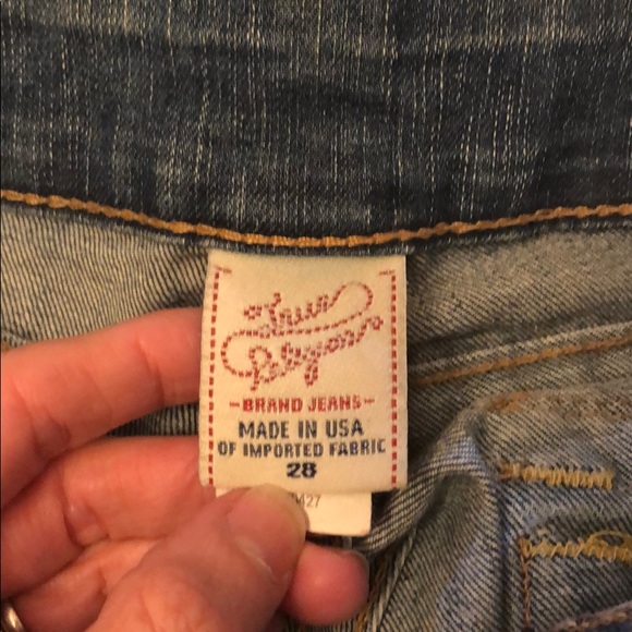 ❤️ True Religion Joey Wide Leg 28 - Picture 2 of 8